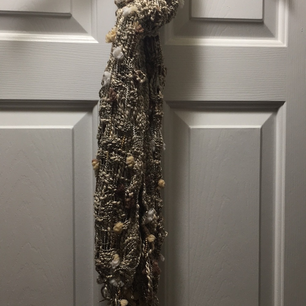 Vintage textured scarf